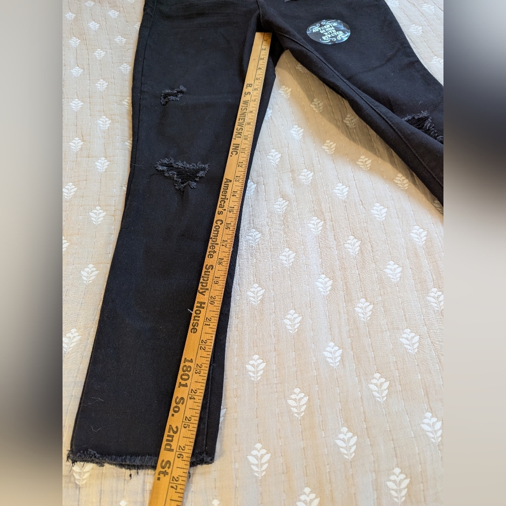 Stitch star distressed jeans skinny size 8 - Picture 3 of 7
